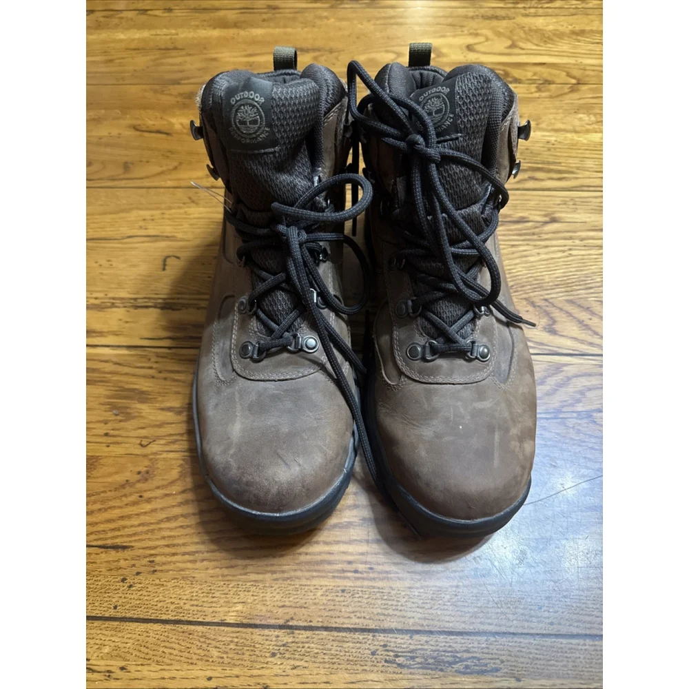 Timberland Men's White Ledge Mid Waterproof Ankle Boot Dark Brown Size 11.5 NWOT